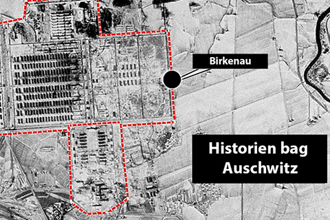 Kort over Auschwitz